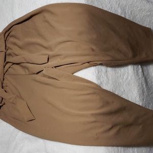 Paperbag style pants